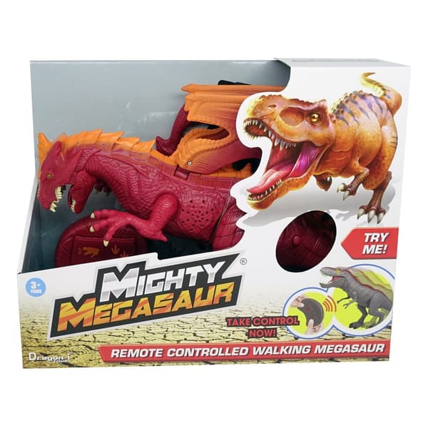 Kraftfull gående drake med ljus- och ljudeffekter från Dragon-i Toys
