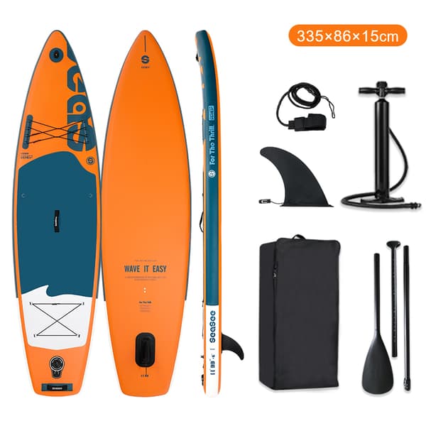 Puhallettava SUP-lauta Malli BEACH DOLPHIN + tarvikkeet