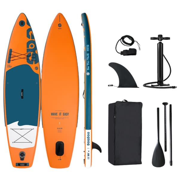 Oppustelig SUP board Model BEACH DOLPHIN + tilbehør
