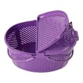 Pikkukuva 1 / 2: Suljettu piknikkori - soikea violetti, PUOLALAINEN TUOTE