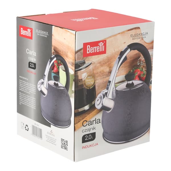 BERRETTI CARLA elkedel 2 l lagret sort