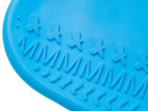 Gummi vattentäta skoöverdrag storlek "35-39" - blå