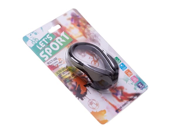 LED skorem (2 stk) - gul