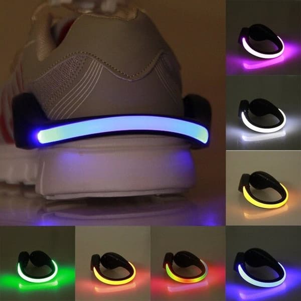 LED skorem (2 st) - lila