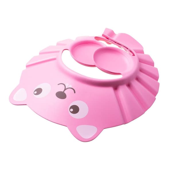 Børnehovedvaskehætte/badekant - pink