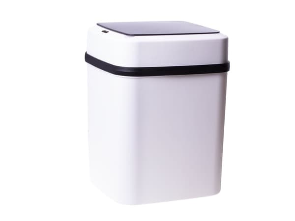 Automatisk affaldsspand 10l - hvid