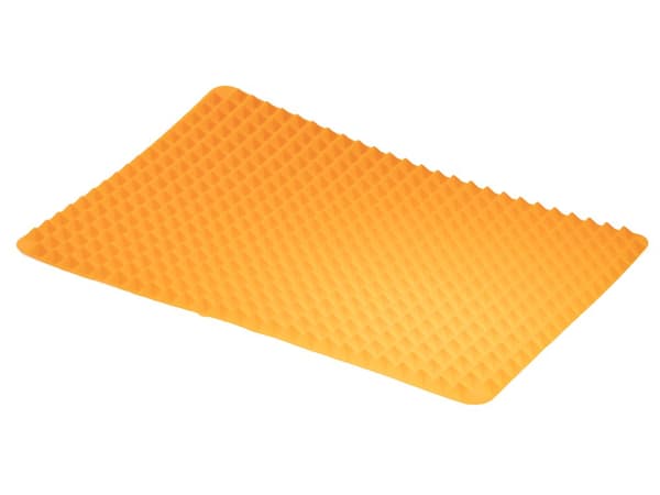 Bakmatta av silikon i pyramidform