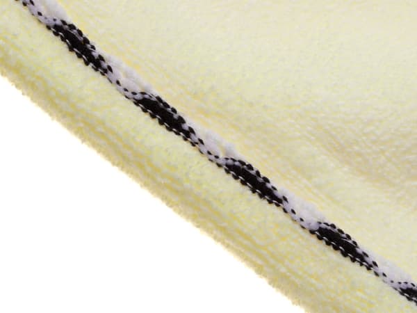 Superabsorberande turbanhårhandduk i mikrofiber, LJUSGUL
