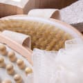 Miniatyrbillede 4 af 6: Gavekurvesæt SPA vaskeklude massagegave - 5 stk