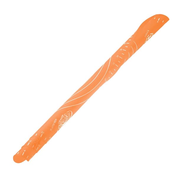 Silikone kageplade, mat med skala – orange 50x40 cm