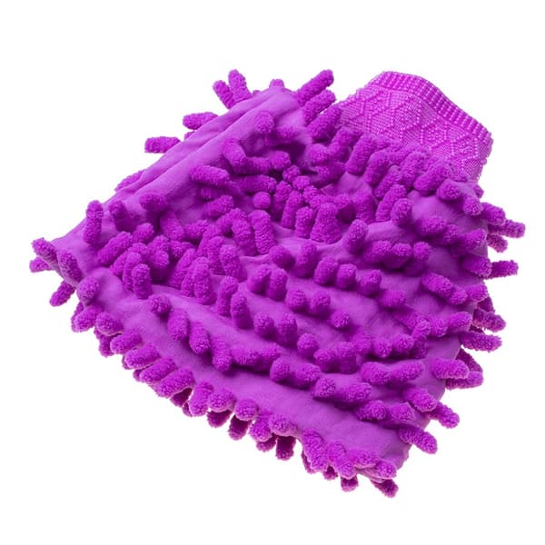 Mikrokuituinen autonpesukäsine - violetti