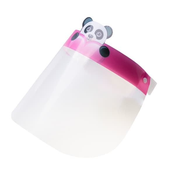 Suojaava kasvonsuoja lapsille - panda