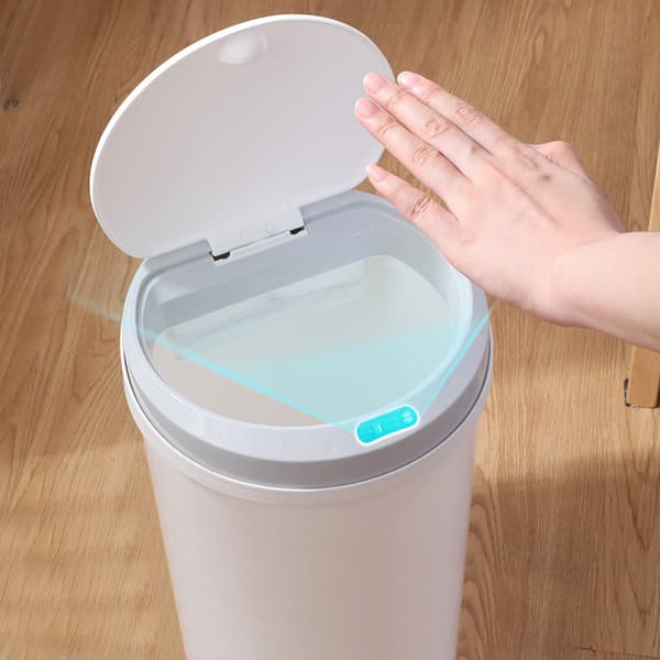 Automatisk affaldsspand med intelligent sensor 12l - grå/batteri