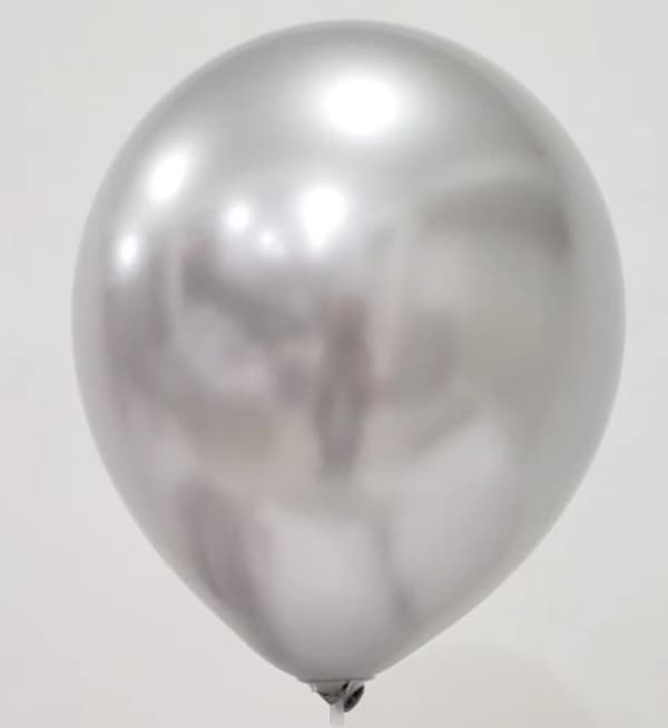 Set med födelsedagsballonger - silver och guld 86 st.
