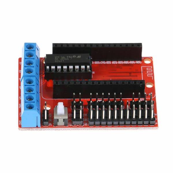 L293D Motor Driver til ESP8266 WiFi ESP12E Lua - Rød