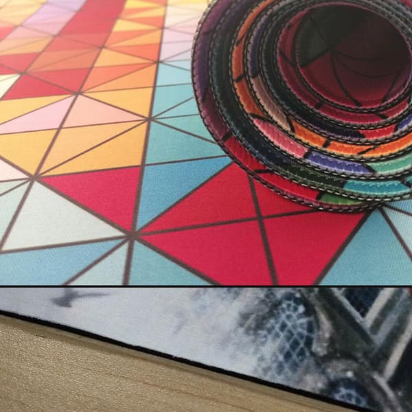 Gamingmus og tastaturpude til gamere, størrelse 30x80cm - hjerte