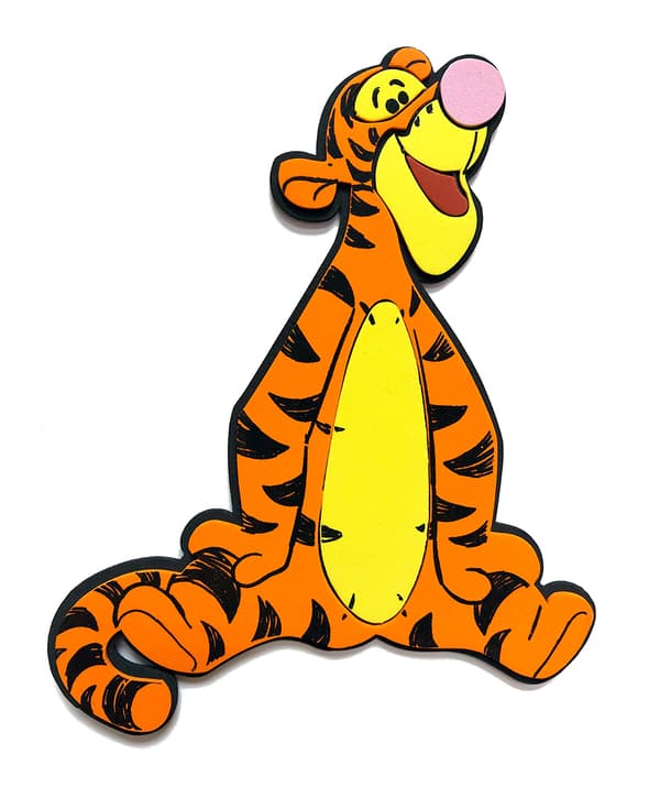 Nalle Puh - Tiger seinäkoristelu (pieni)