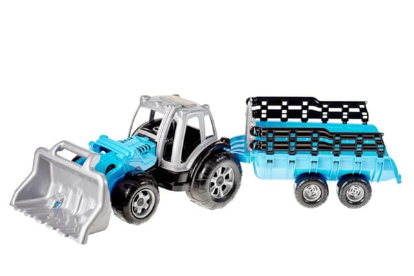 Traktor med trailer og læsser – model 305