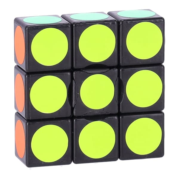Modernt pussel, logisk kub, Rubiks kub - 1x3x3