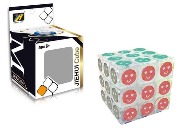Moderne puslespil, logisk terning Rubiks terning - type II