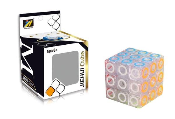 Moderne puslespil, logisk terning, Rubiks terning - type IV