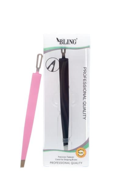 BLING Professionel øjenbrynspincet - sort, BL-35