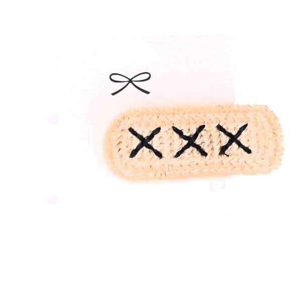 Set med 10 härliga hårspännen - beige, boho stil