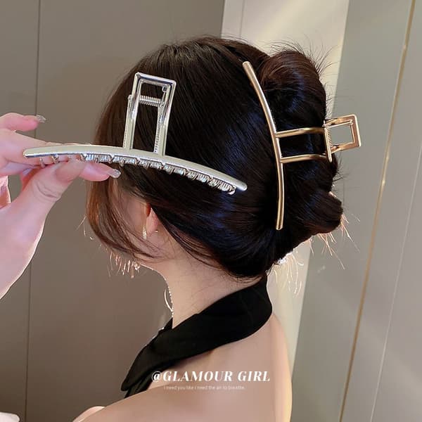Elegance of Hair - Sølv hårklemme