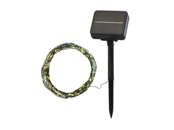 Sirius Knirke Solar - 80 LED - Grøn - 7,9 meter