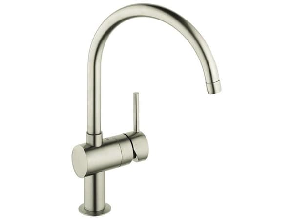 GROHE Minta, Standard, Sort, Metall, Kran-håndtak, Single/enkelt, 1/2"