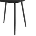 Miniatyrbild 10 av 10: Stol Elsern set om 4 svart [en.casa]