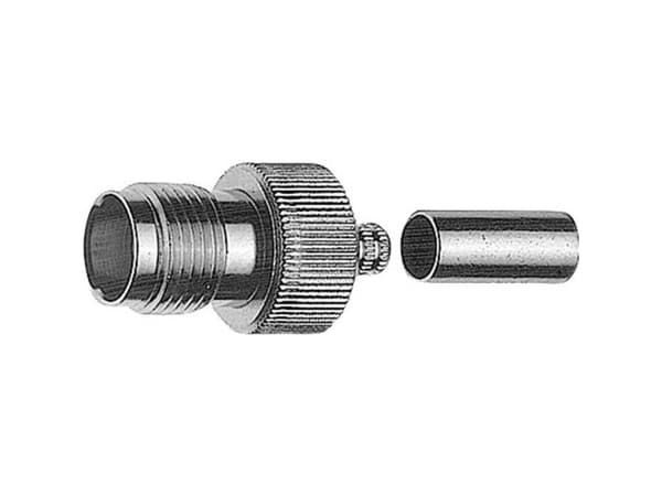 Telegärtner J01011A0044 J01011A0044 TNC-liitin Liitäntä, suora 50 Ω 1 kpl