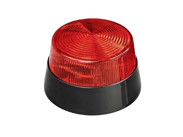 PENTATECH 33134 Alarm-blitzlys Rød Indendør, Udendørs 12 V/DC