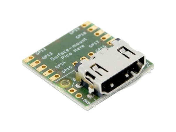 Raspberry Pi® p-pico-dvi-sock adaptermodul Adapter Passer til: Raspberry Pi 1 pc