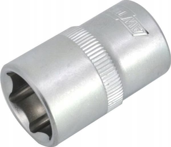 AWTools AWTOOLS SEXAGONAL STØTTE 1/2" KORT 17mm SVART LINJE
