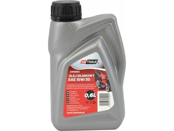 AWTools AWTOOLS 4-SUW SAE 10W/30 0.6L ÖLJY LEIKKUUKONEILLE, GENERAATTOREILLE, POLTTOAINEPUMPPUILLE