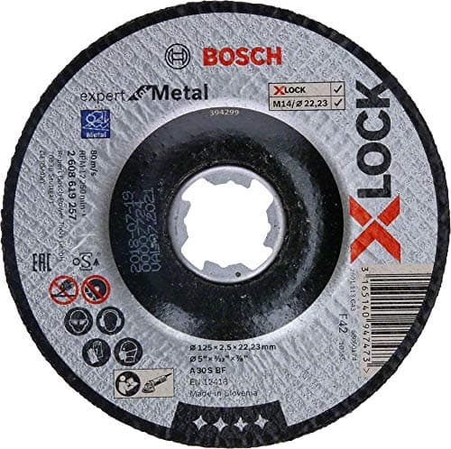 Bosch Expert for Metal A 30 S BF - Skjæreplate - for metall - 125 mm - X-LOCK