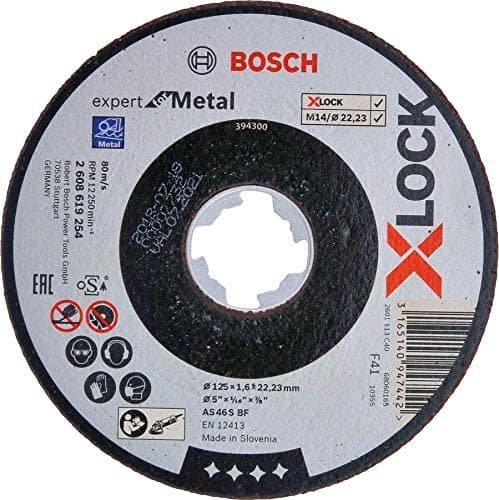Bosch Expert for Metal AS 46 S BF - Skjæreplate - 125 mm - X-LOCK