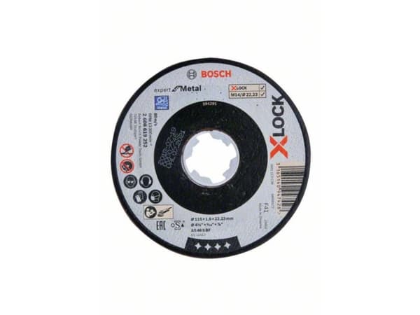 Bosch Best for Metal - Skjæreplate - for metall - X-LOCK - M14