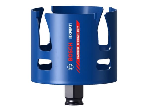 Bosch Expert Construction Material - Hole saw - for murstein, kartong, bløtt tre, plast forsterket med glassfiber, soft tile - 83 mm