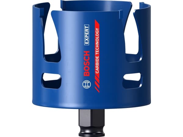 Bosch Expert Construction Material - Hole saw - for murstein, kartong, bløtt tre, plast forsterket med glassfiber, soft tile - 83 mm