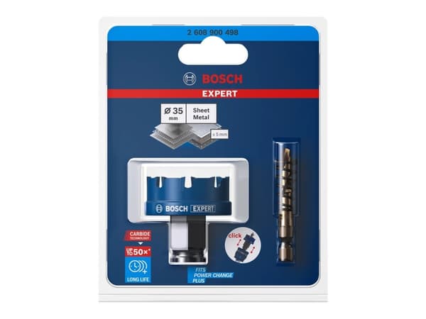 Bosch Expert Sheet Metal - Hole saw - for steel sheets, stainless steel sheets - 35 mm