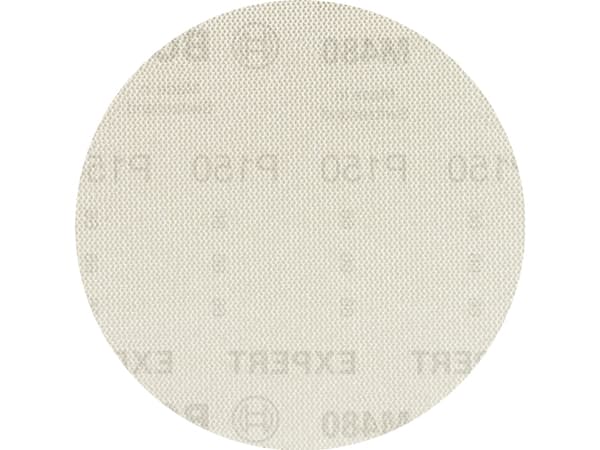 Bosch Expert M480 - Slipeark - for tre, tørrmur, maling - 5 deler - rund - grovkorn: 150 - 125 mm