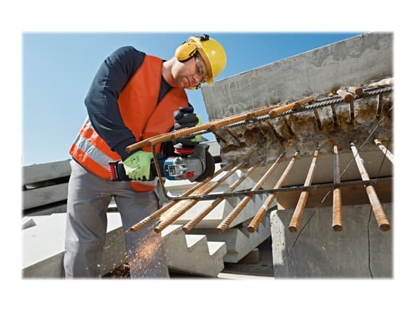 Bosch GWS 18V-10 SC Professional - Vinkelsliper - trådløs - 125 mm - uten batteri - 18 V - SOLO