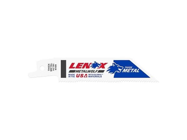 Lenox bajonetsavklinge 102mm - METALWOLF 102X19X0.9mm 14TPI t/metal 414R 5stk