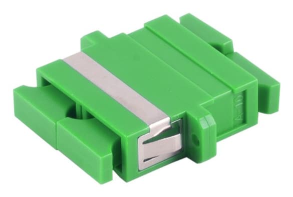 shiverpeaks ®-BASIC-S--LWL-Koppling, SC-SC, duplex, grön (BS07-60061)