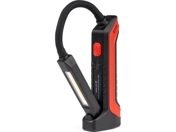 AMiO tarkastus led taskulamppu joustavalla varrella wt15 amio-02918 amio-02918
