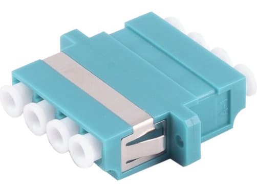 shiverpeaks ®-BASIC-S--LWL-Koppling, LC-LC, Quad, aqua (BS07-60042)