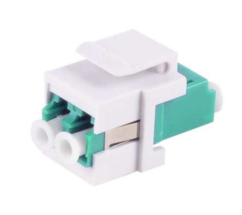 shiverpeaks ®-BASIC-S--LWL Keystone-liitin, LC-LC, Duplex, aqua (BS08-10202)