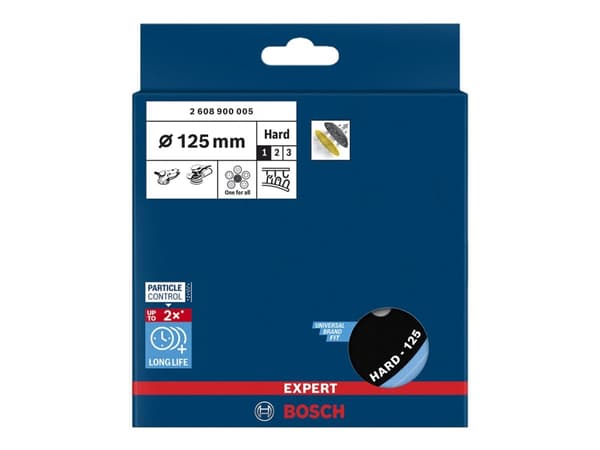 Bosch Expert - Ryggingspute - 125 mm